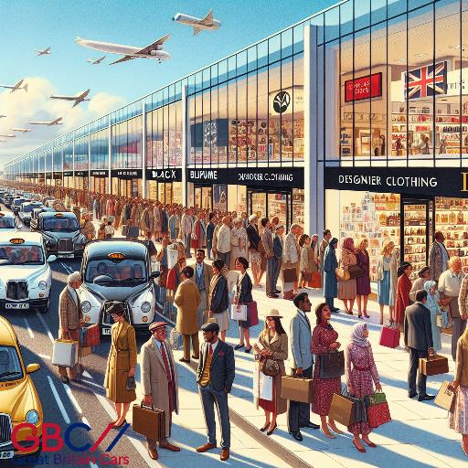 Compras en el aeropuerto de Gatwick: minicabs y terapia de compras - Great Britain Cars