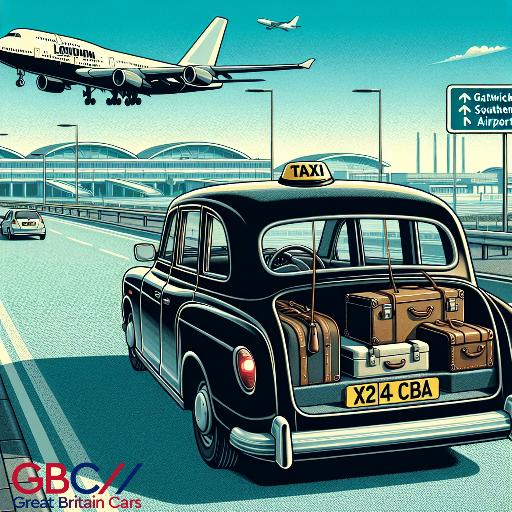 ¿Cuánto cuesta el minicab del aeropuerto de Gatwick desde Gatwick al aeropuerto de Southend? - Great Britain Cars