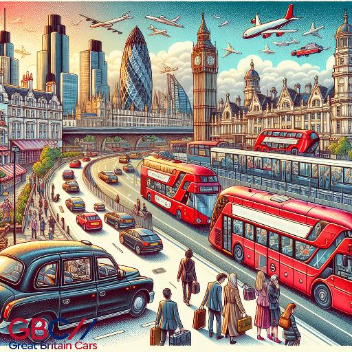 Del aeropuerto de la ciudad al centro de Londres: minicab versus transporte público - Great Britain Cars
