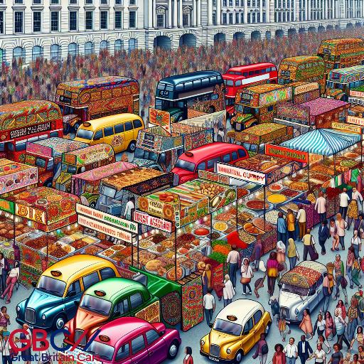La fiesta multicultural de Londres: paradas de minicab para disfrutar de la cocina internacional - Great Britain Cars