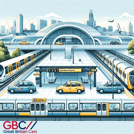 La forma más económica de llegar al aeropuerto de Londres Heathrow en minicab, tren o metro - Great Britain Cars