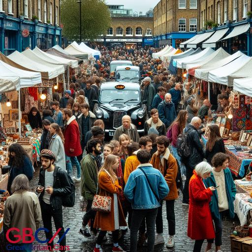 Los mercados artesanales de Londres: una aventura de compras accesible en minicab - Great Britain Cars