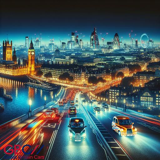 Luces de la ciudad: minicabs a las mejores vistas nocturnas del horizonte de Londres - Great Britain Cars