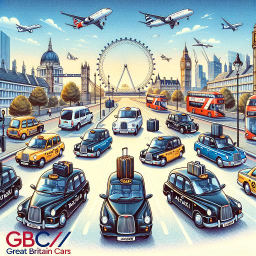 Opción de traslados en minicab desde Londres a todos los aeropuertos - Great Britain Cars