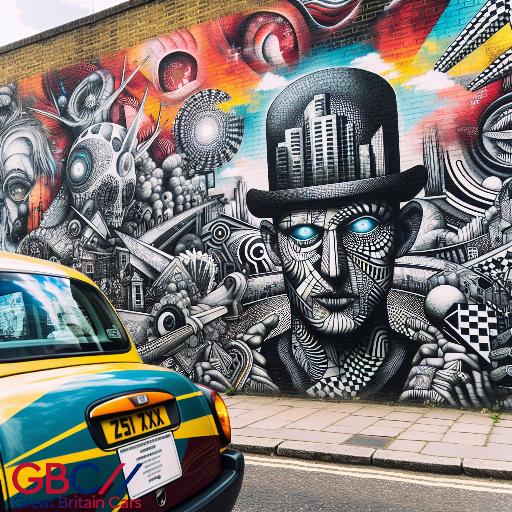 Street Art Safari: un recorrido en minicab por los graffitis y murales de Londres - Great Britain Cars
