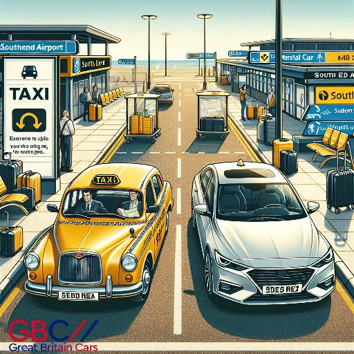 Minicab en el aeropuerto de Southend frente a coche de alquiler: pros y contras - Great Britain Cars